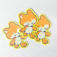 Image 2 of little haru run! | sticker