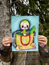 Image 1 of Day of the Dead Grocery Original Painting