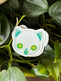 Image 1 of Ghost Cat Sticker