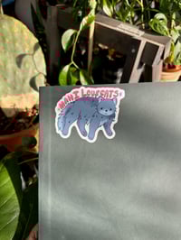 Image 2 of Man I Love Cats Sticker