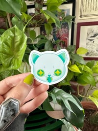 Image 2 of Ghost Cat Sticker