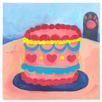 Image 2 of Birthday Cat Print