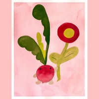 Image 3 of Turnip Postcard Print