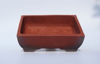 Image 3 of Unglazed rectangle pot. 208x154mm