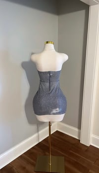 Image 5 of Melanie rhinestone mini dress