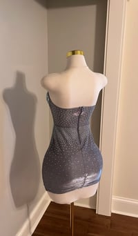 Image 4 of Melanie rhinestone mini dress