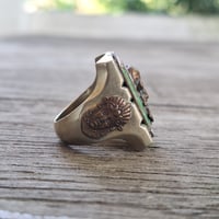 Image 2 of Jolly Roger Skull Ring, c. 1940s