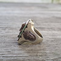 Image 3 of Jolly Roger Skull Ring, c. 1940s