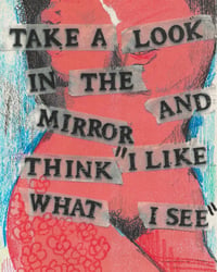 “Take a look in the mirror and think ‘I like what I see’” 