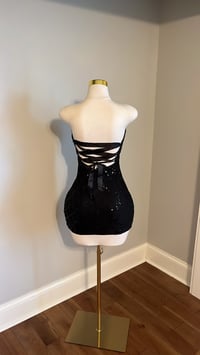 Image 4 of Elle mini dress (Black)