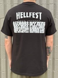 Image 2 of HELLFEST SHIRT (BLACK)