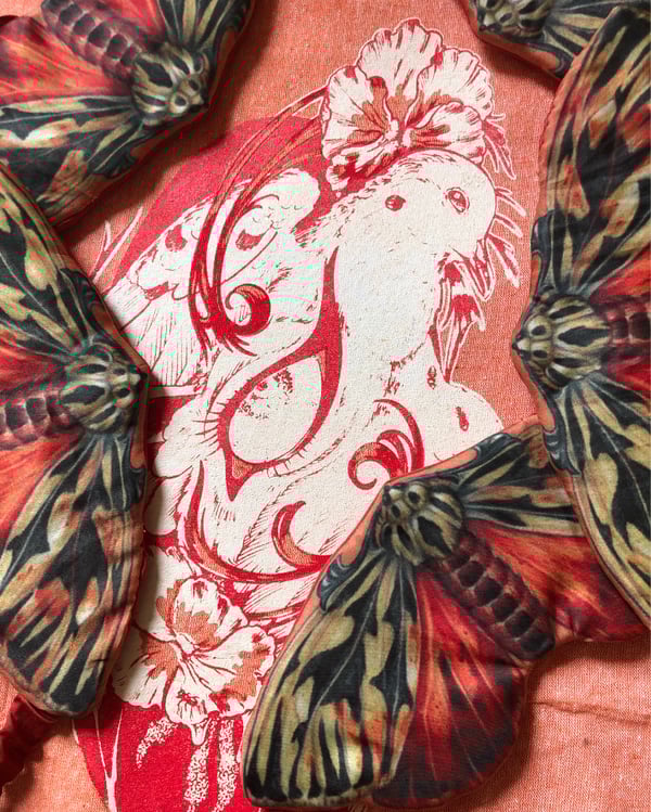 Image of "Mourning Dove" Screenprinted Tote Bag