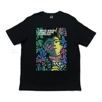 Image 1 of I think where I come from is leaving / Front + Back T-Shirt