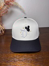 Image 1 of Black D Land Balloon Snapback Hat