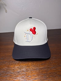 Image 3 of Black D Land Balloon Snapback Hat