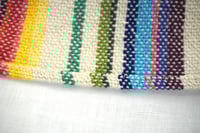 Image 5 of Handwoven Towels-Rainbow