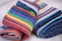 Image 4 of Handwoven Towels-Rainbow