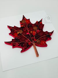 Image 2 of RED MAPLE LEAF -2 
