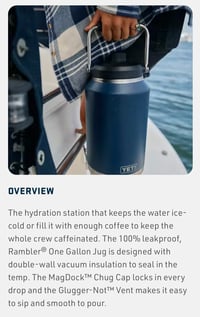 Image 9 of YETI™️ Rambler Half Gallon and One Gallon Jug | 3 Colors