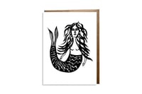 "Mermaid" Card