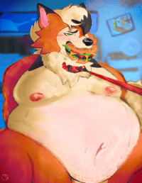 FAT DUSK LYCANROC PRINT