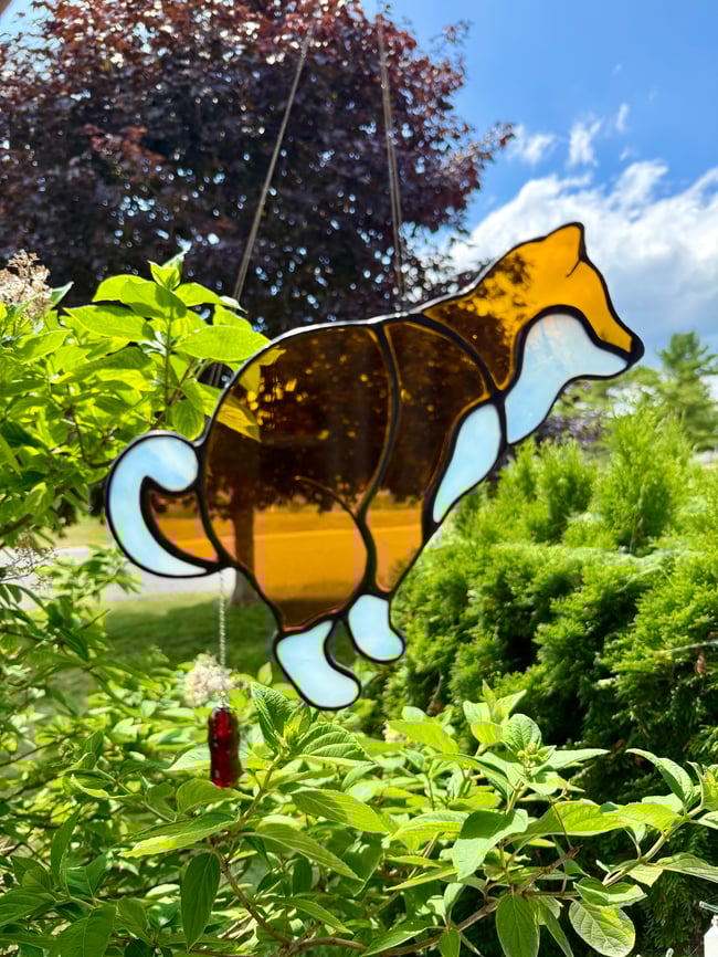 Shiba Pooper Suncatcher