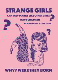 Image 3 of Strange Girls Print