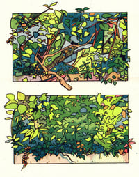 Image 3 of Weeds Risograph Print