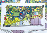 Image 1 of Roadsigns Risograph Print