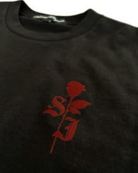 Image 4 of SJ Rose Tee (Black)