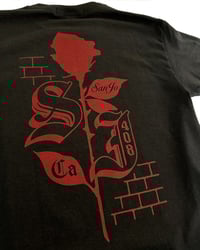 Image 3 of SJ Rose Tee (Black)