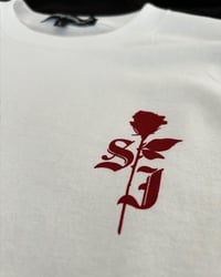 Image 4 of SJ Rose Tee (White)