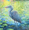 Small Treasures: Herons Series