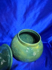 Image 5 of Handmade 14" Ceramic Ginger Jar Vase  Urn
