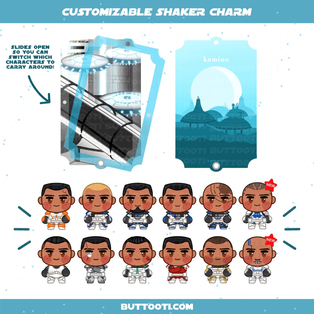 [PREORDER / IN STOCK] ☆ Kamino Shaker Charm ☆