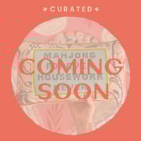 Image 1 of Curated: FURBISH STUDIO Needlepoint Mahjong Pillow
