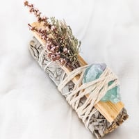 SAGE & PALO SANTO CRYSTAL BUNDLE