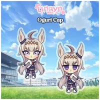 Image 4 of Gold Ship / Tokai Teio / Oguri Cap Acrylic Keychains