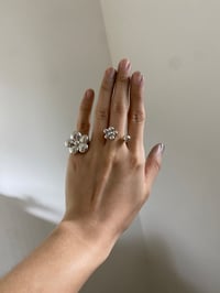 Image 4 of puffy flower ring