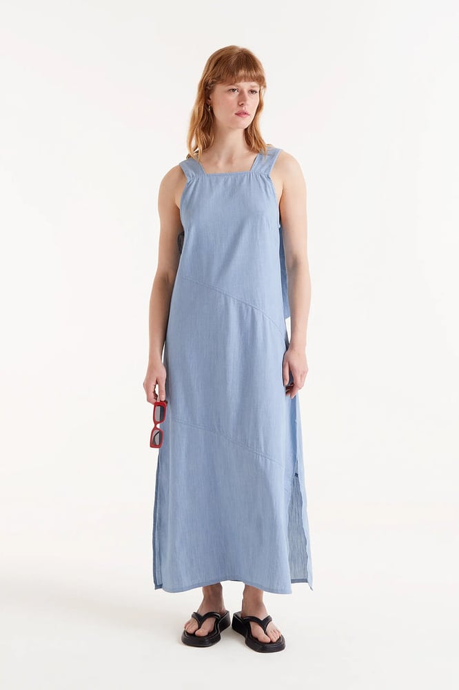 Image of VESTIDO LARGO TIRANTES DENIM (ANTES 59,95€)