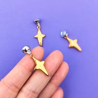 Image 1 of Gold Sparkle Charms [Set of 3]