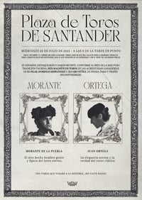 Cartel Plaza de Toros de Santander 2025