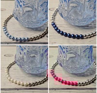 Image 6 of Margaux sterling silver bracelets with crystal pearls 
