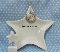 Image 5 of Starry night fine silver earrings 