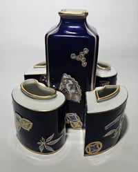 Image 4 of Royal Worcester Five Division Spill Vase