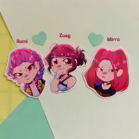 Image 3 of Kpop demon hunters stickers