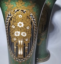 Image 7 of Royal Worcester Pair Flared Rim Vases