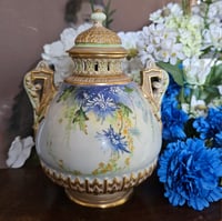 Image 19 of Royal Worcester Pot Pourri Vase and Covers