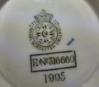 Image 18 of Royal Worcester Pot Pourri Vase and Covers