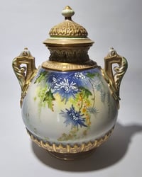 Image 1 of Royal Worcester Pot Pourri Vase and Covers